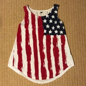 American Flag Tank